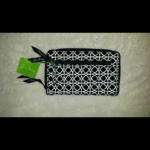 Vera Bradley Day & Night turnlock large wallet